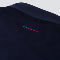 Determinant x FC Barcelona Regal Pique Polo Navy Shirt 5