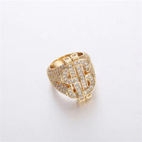 Dollar Sign Ring 13