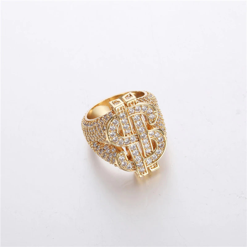 Dollar Sign Ring 13
