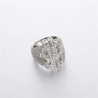 Dollar Sign Ring 10