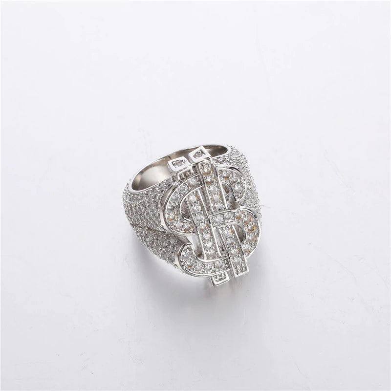 Dollar Sign Ring 10