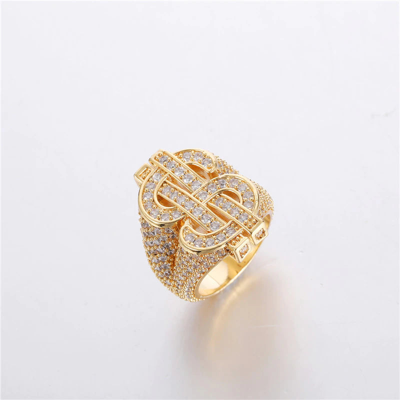 Dollar Sign Ring 12