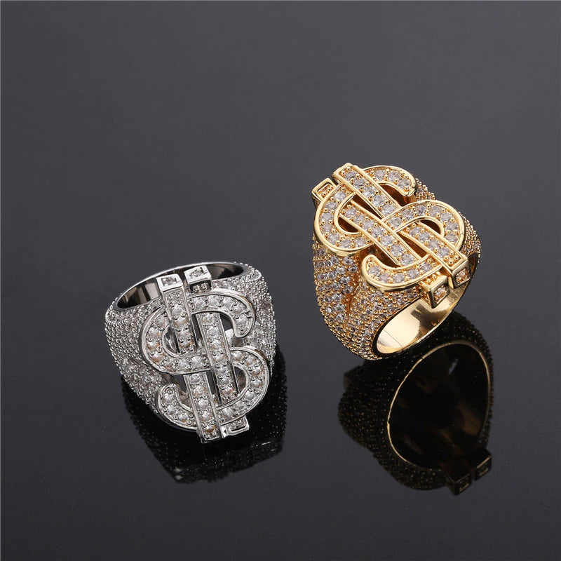 Dollar Sign Ring 6