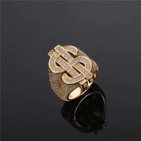 Dollar Sign Ring 5