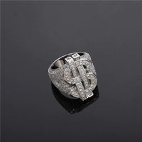 Dollar Sign Ring 8