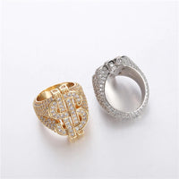 Dollar Sign Ring 7