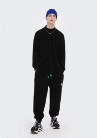 Semi Turtleneck Sweatshirt Black 3
