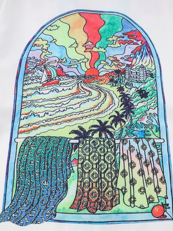 Light Colorful Day Short Sleeve Shirt 3