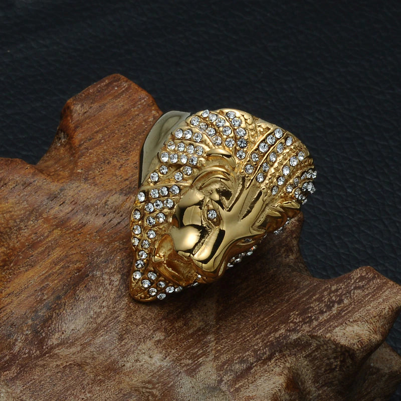 Lion Head Ring 4