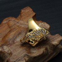 Lion Head Ring 6