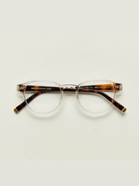 Moscot Arthur Optical Glasses in Mist/Tortoise Color