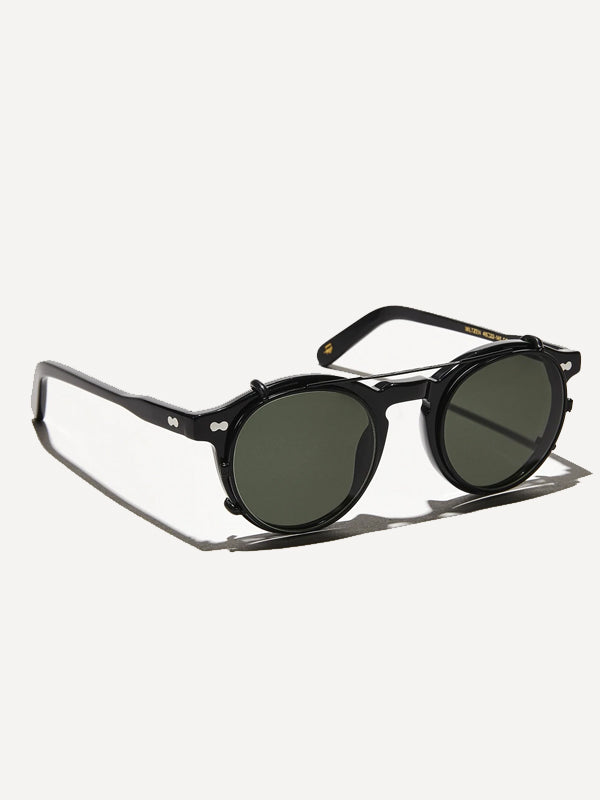 Moscot Clipzen in Matte Black Color