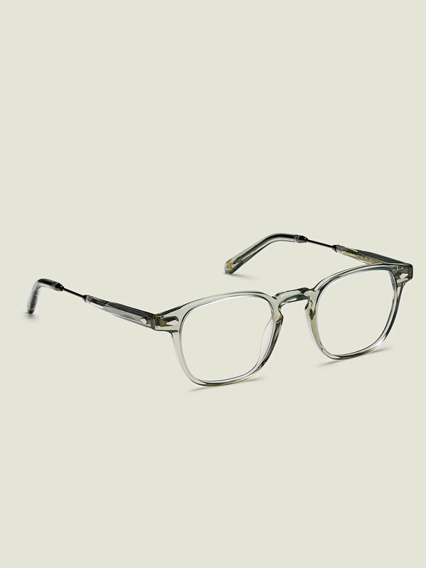 Moscot Genu Optical Glasses in Sage/Pewter Color