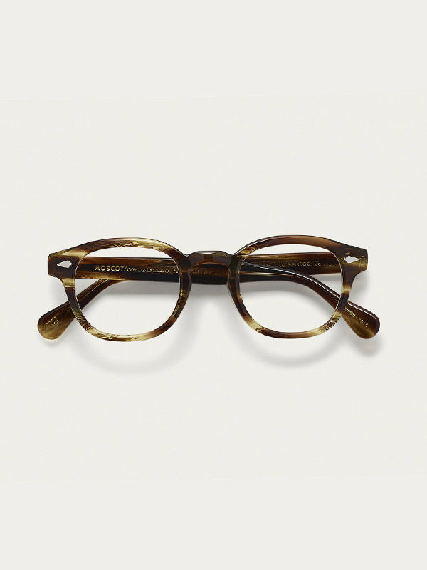 Moscot Lentosh Optical Glasses in Bamboo Color