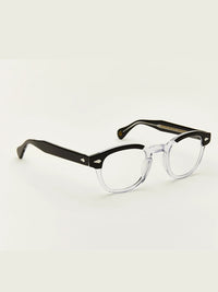 Moscot Lentosh Optical Glasses in Black Crystal Color