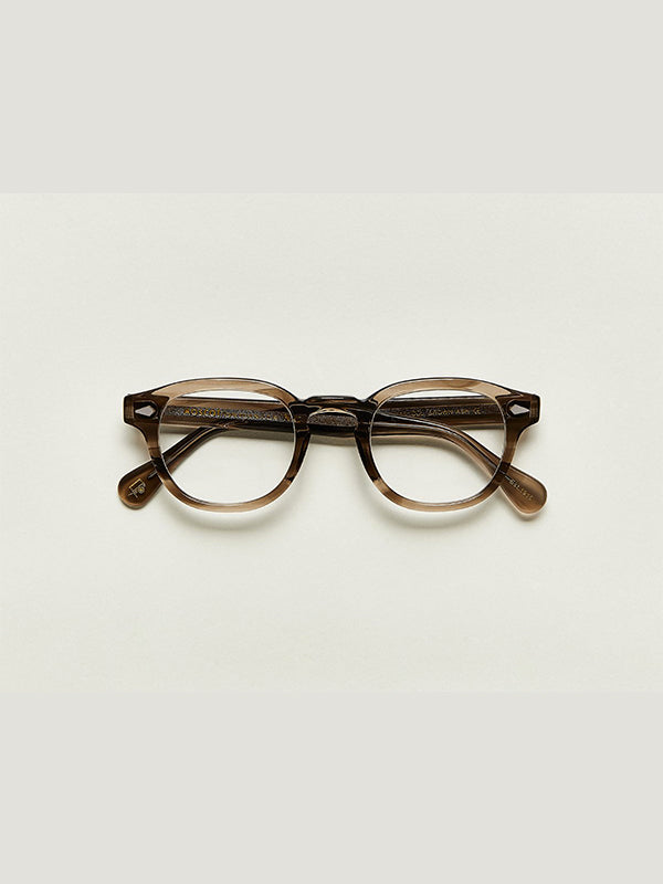 Moscot Lentosh Optical Glasses in Brown Ash Color