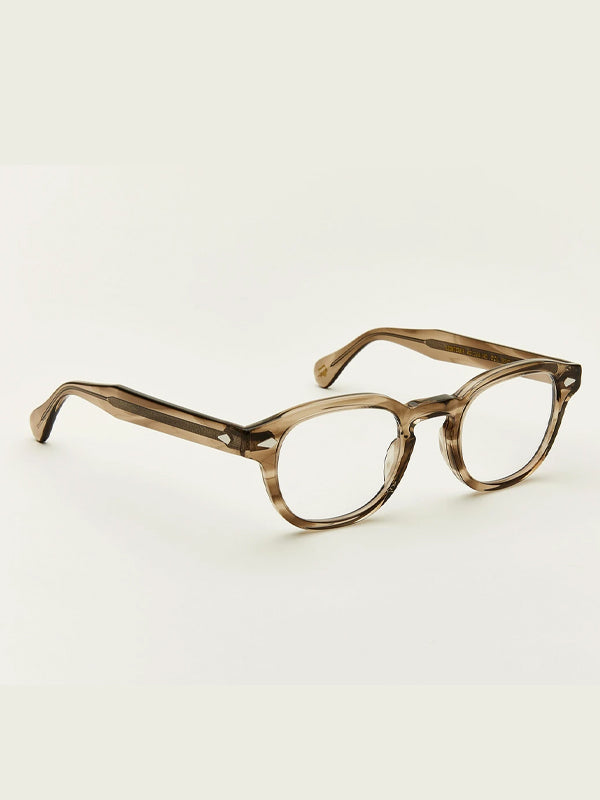 Moscot Lemtosh Optical Glasses in Brown Ash Color