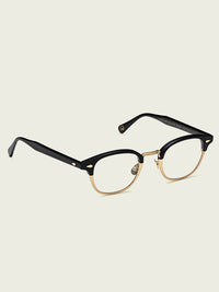 Moscot Lentosh-MAC Optical Glasses in Matte Black/Matte Gold Color