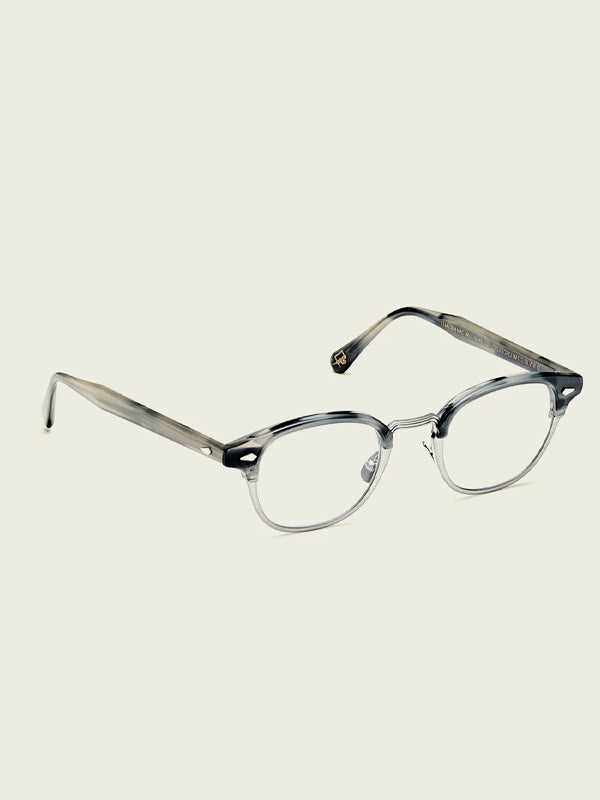 Moscot Lentosh-MAC Optical Glasses in Tortoise/Silver Color
