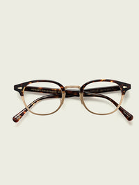Moscot Lentosh-MAC Optical Glasses in Tortoise/Matte Gold Color