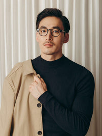 Moscot Arthur Optical Glasses in Black Color 3