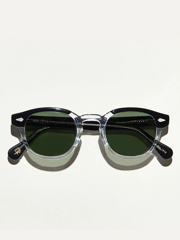 Moscot Lemtosh Sun Sunglasses In Black Crystal Color 2