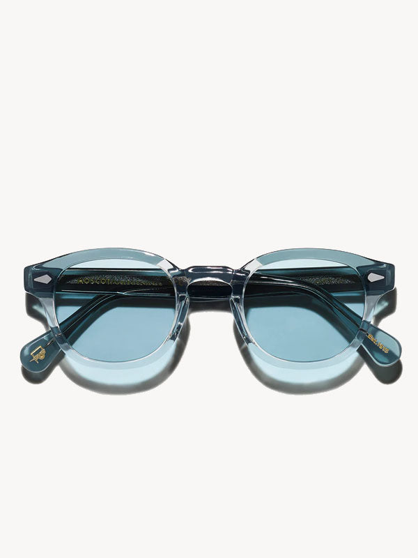 Moscot Lemtosh Sun Sunglasses In Light Blue Grey Color 2