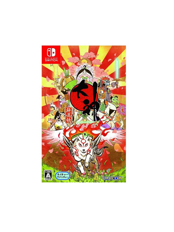 Nintendo Switch Okami HD Japanese Version (Playable in English)