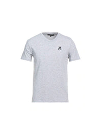 Philipp Plein V-Neck Undershirt in Grey Color