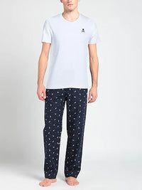 Philipp Plein V-Neck Undershirt in White Color 2