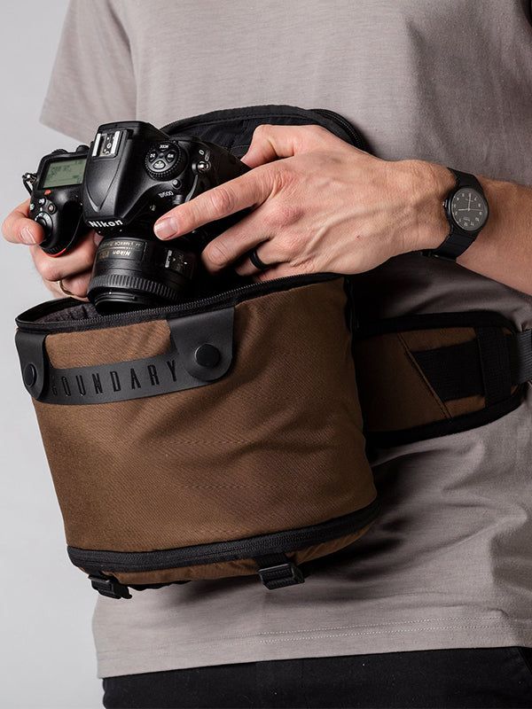 Prima System Modular Travel Backpack in Mojave Tan Color 10