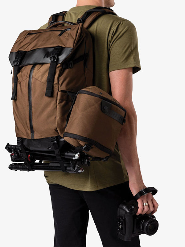 Prima System Modular Travel Backpack in Mojave Tan Color 8