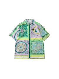 Print Shirt & Shorts Set 2