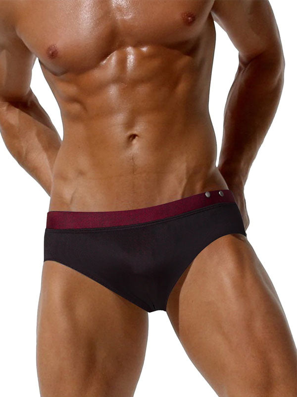 Red Swimming Briefs  2