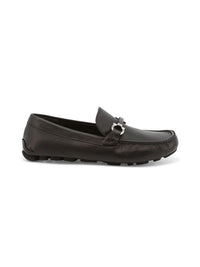 Salvatore Ferragamo Salamanca Moccasins in Black Color