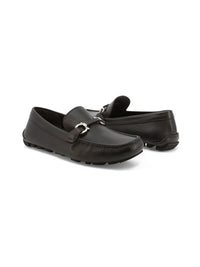 Salvatore Ferragamo Salamanca Moccasins in Black Color 2