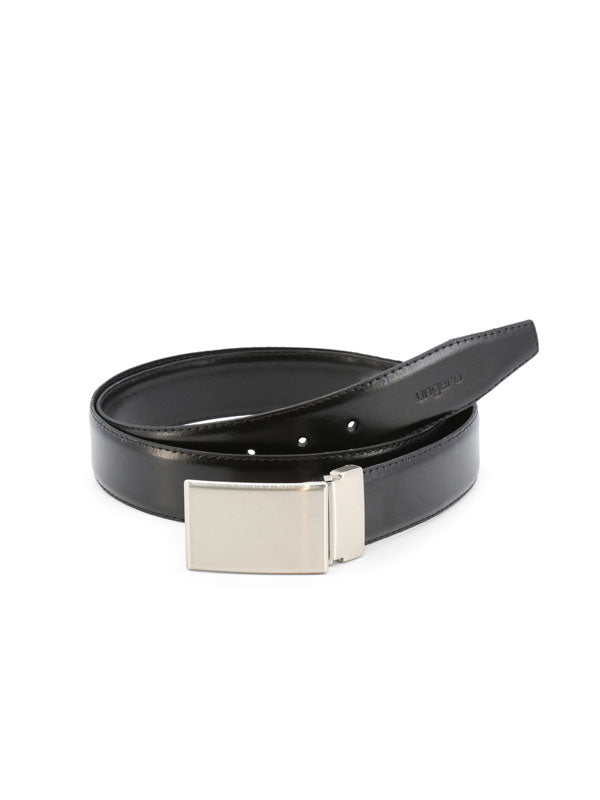 Ungaro Reversible Black Box Frame Buckle Belt