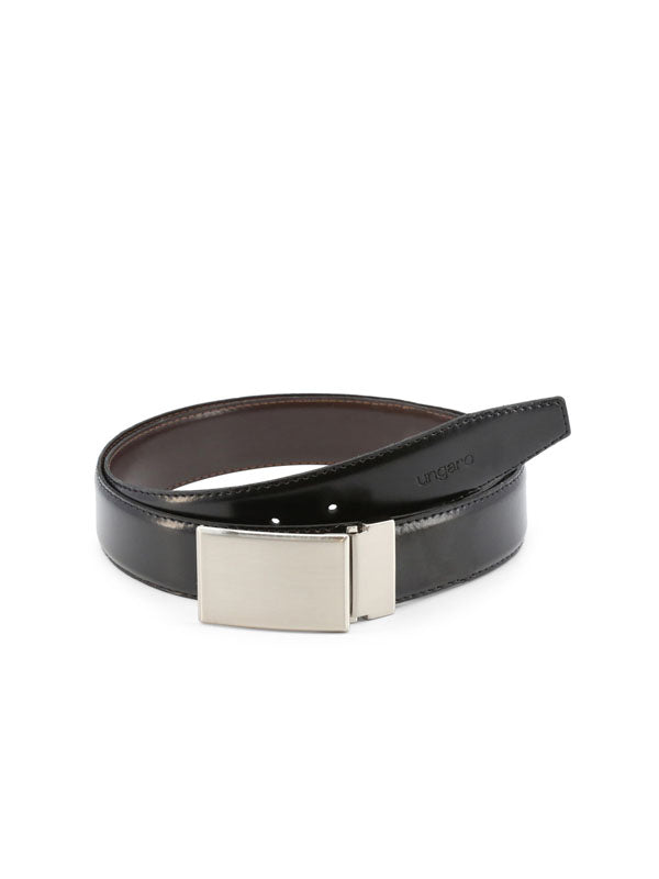 Ungaro Reversible Brown Box Frame Buckle Belt