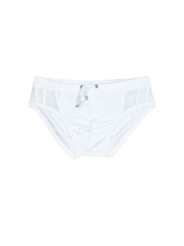 White on sale swim brief