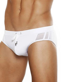 White Swimming Briefs 3