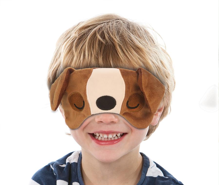 Travelmall Kids Light-Block Sleep Mask Bull Dog Edition