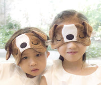 Travelmall Kids Light-Block Sleep Mask Bull Dog Edition