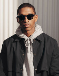 Moscot Cliptosh in Matte Black Color
