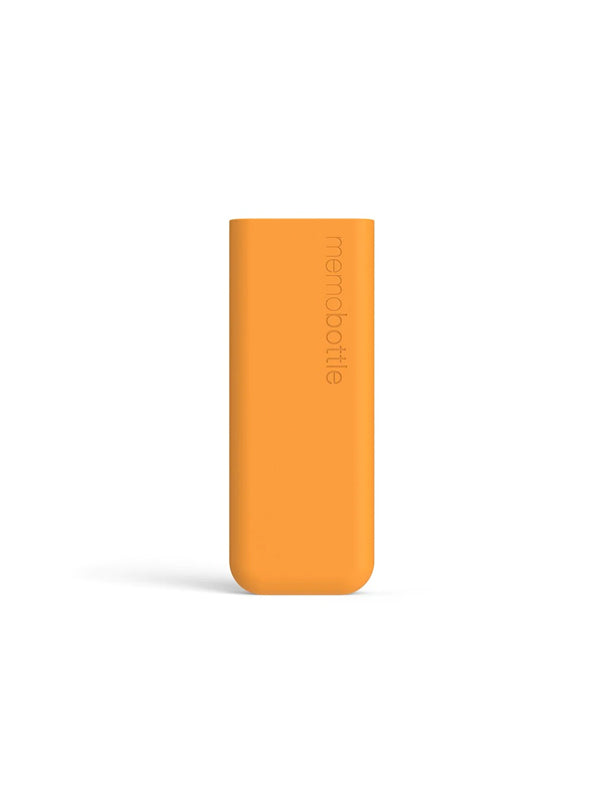 memobottle™ Slim Silicone Sleeve in Mandarin Color 2