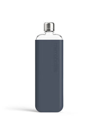 memobottle™ Slim Silicone Sleeve in Midnight Blue Color