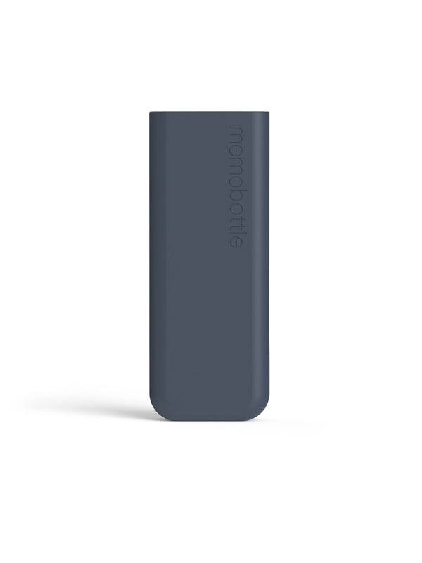 memobottle™ Slim Silicone Sleeve in Midnight Blue Color 2