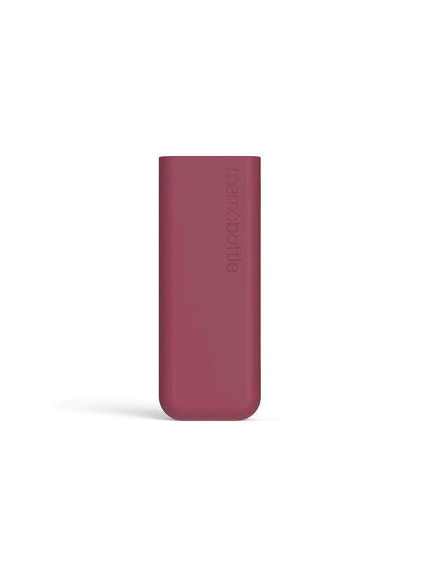 memobottle™ Slim Silicone Sleeve in Plum Color 2