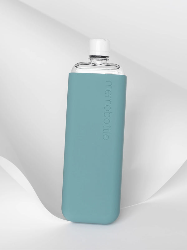 memobottle™ Slim Silicone Sleeve in Sea Mist Color 3
