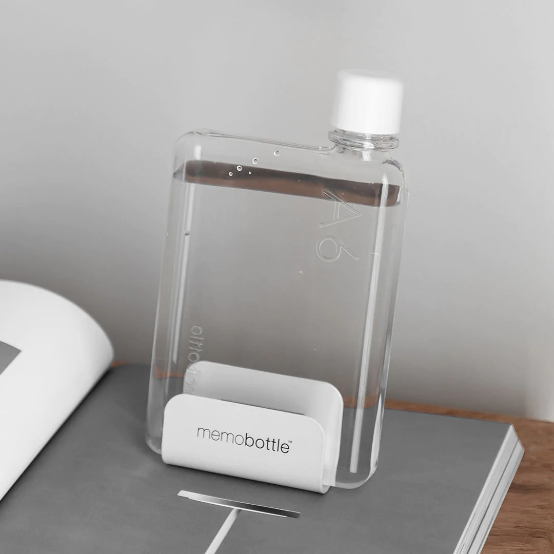 memobottle™ Universal Desk Stand in White Color 3