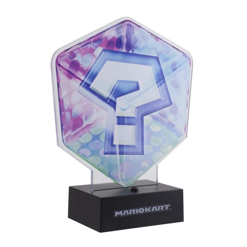 Paladone Mario Kart Acrylic Question Block Light 4